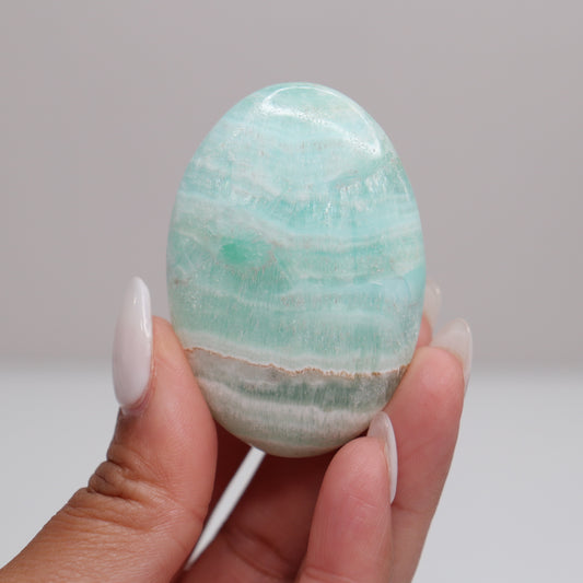 Caribbean Calcite Palm Stone | K