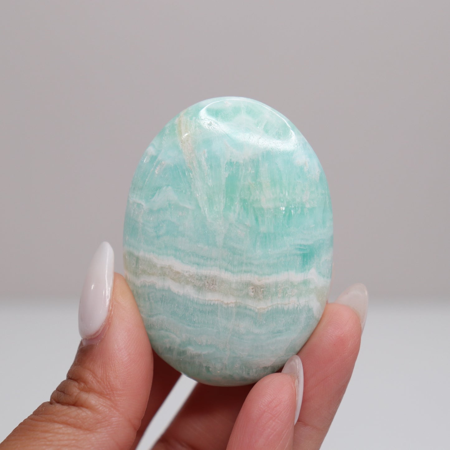 Caribbean Calcite Palm Stone | J