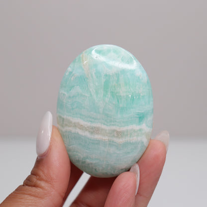 Caribbean Calcite Palm Stone | J