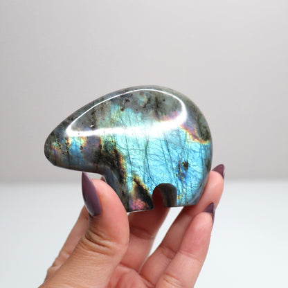 Labradorite Bear 1