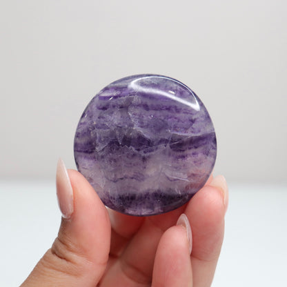 Fluorite Flat Stone | 62