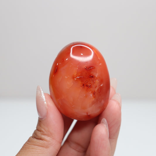Carnelian Palm Stone 82