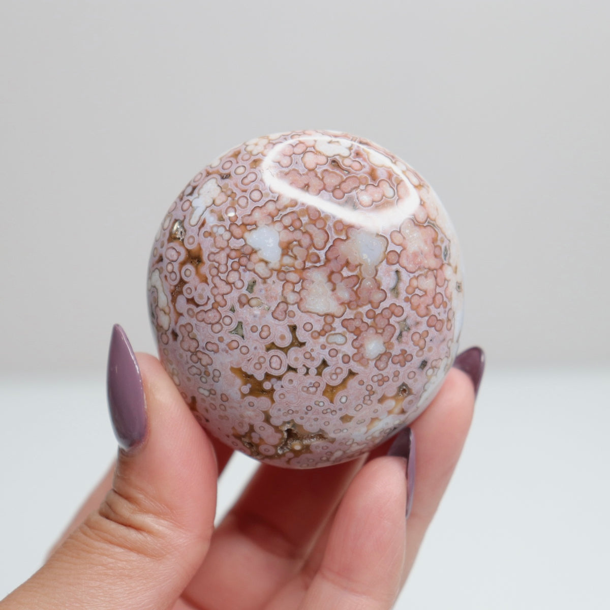 Ocean Jasper Palm Stone 119