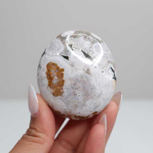 Ocean Jasper Palm Stone | D