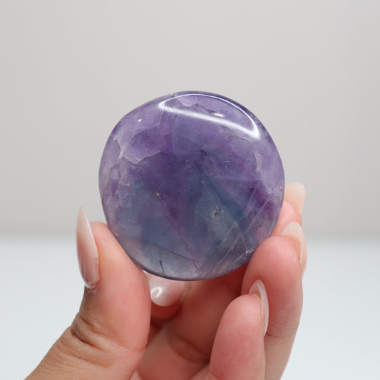 Fluorite Flat Stone | 52