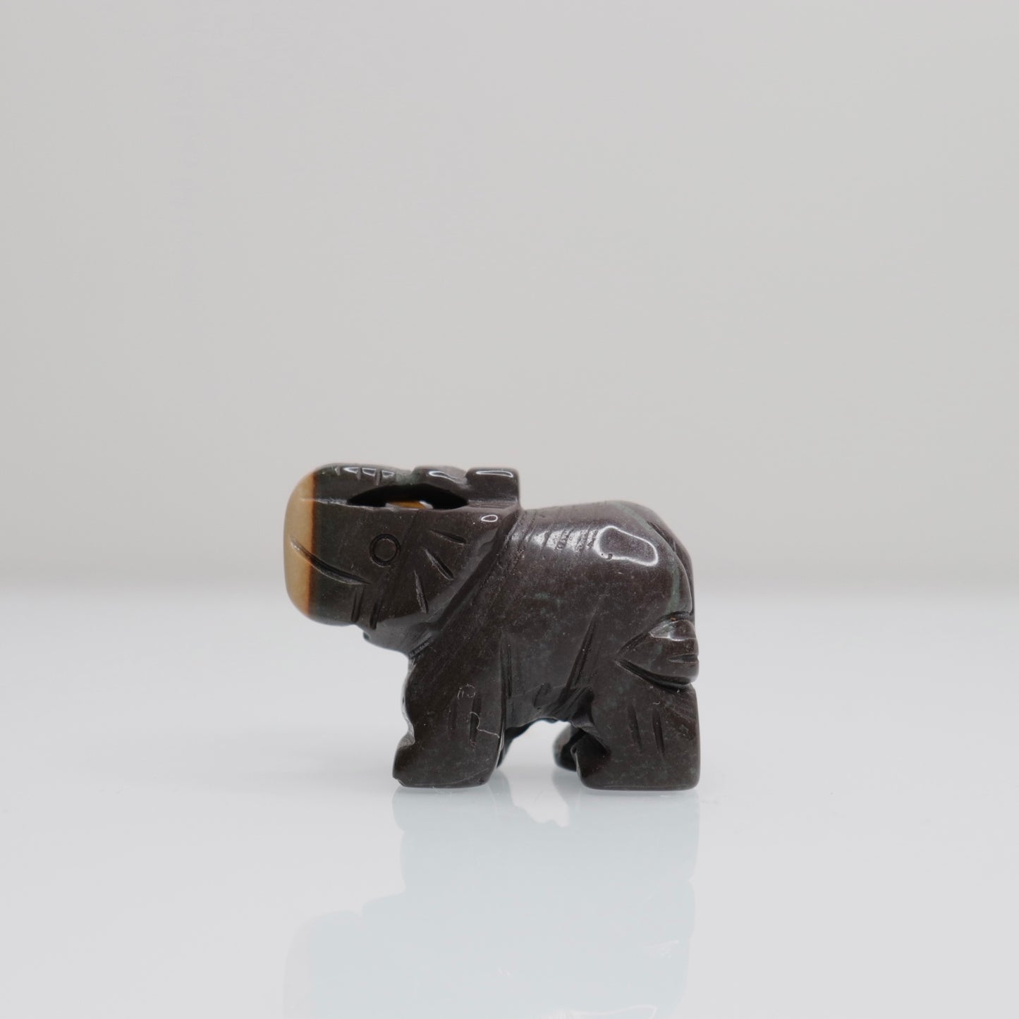 Polychrome Jasper Elephant | 6