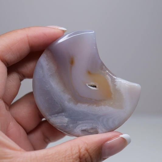 Flower Agate Moon | 2
