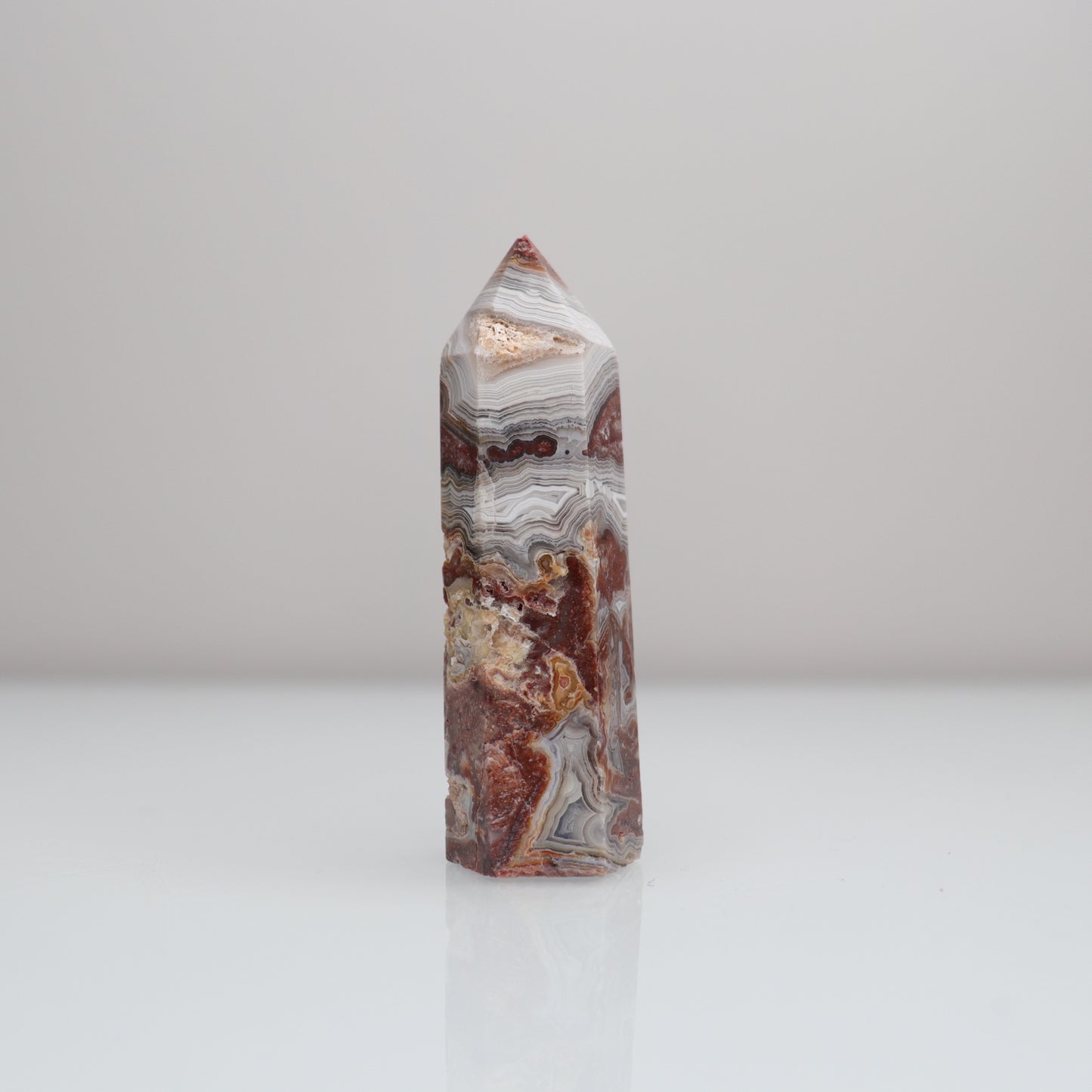 Crazy Lace Agate Tower 12