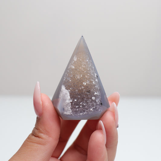 Druzy Agate Diamond 130