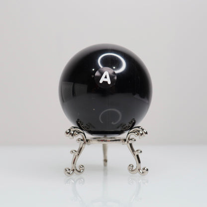 Silver Sheen Obsidian Sphere | A