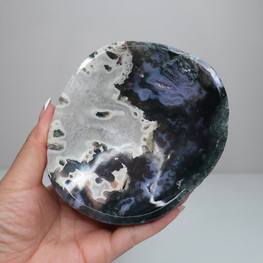 Moss Agate Bowl | 2
