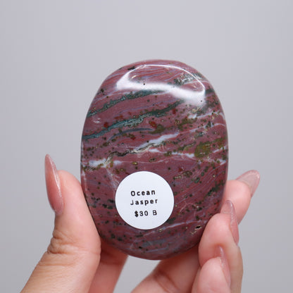 Ocean Jasper Palm Stone | 25