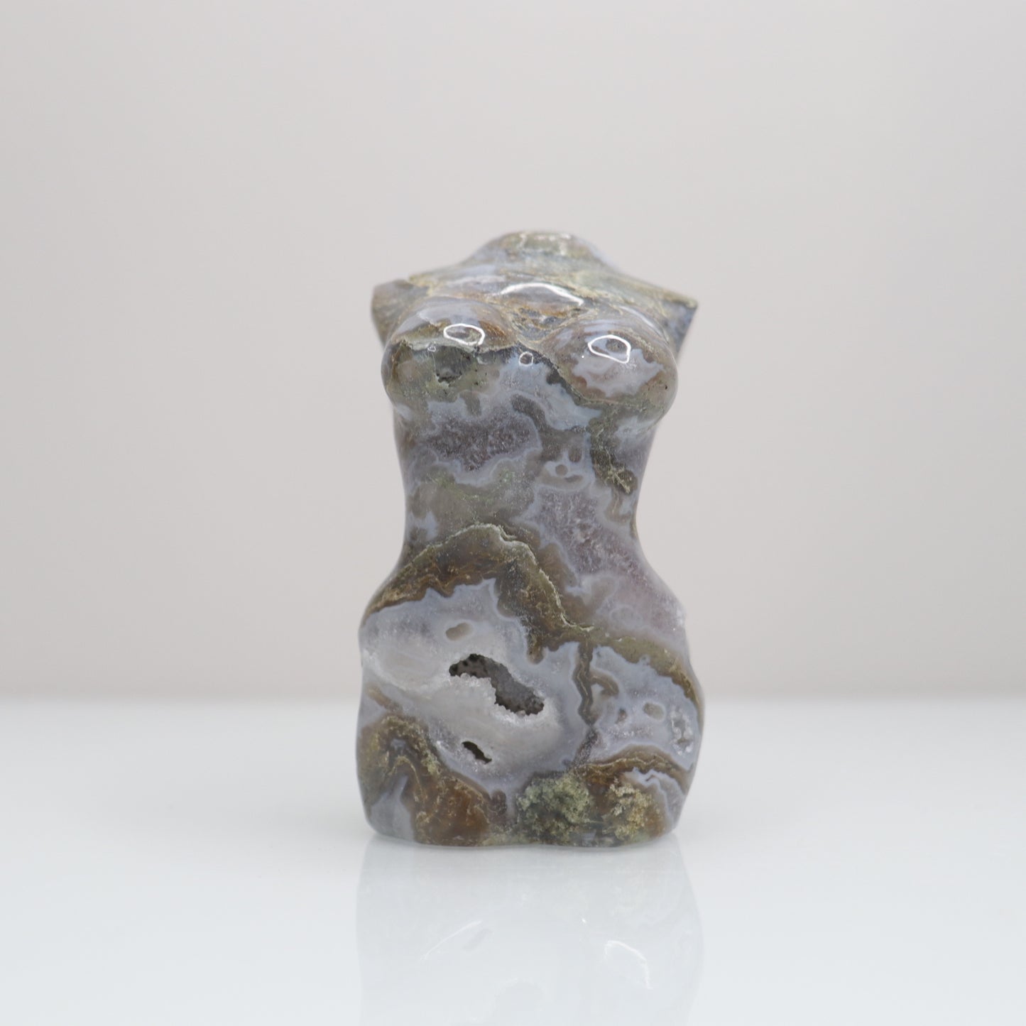 Moss Agate Goddess Body E