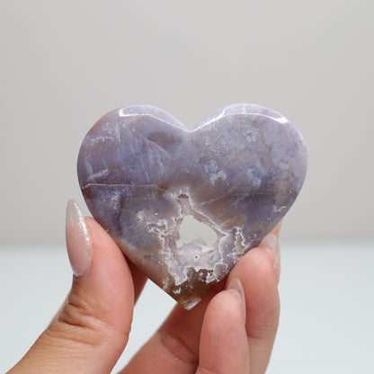 Moss Agate Heart | C