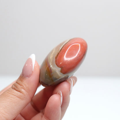 Polychrome Jasper Palm Stone | 12