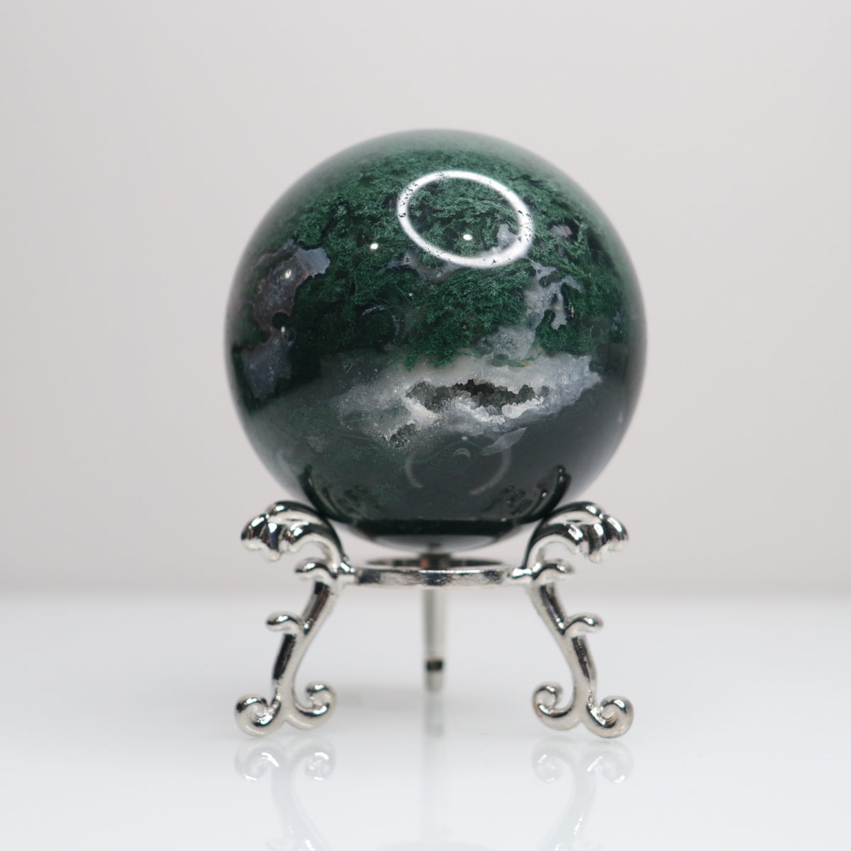 Moss Agate Sphere | 9