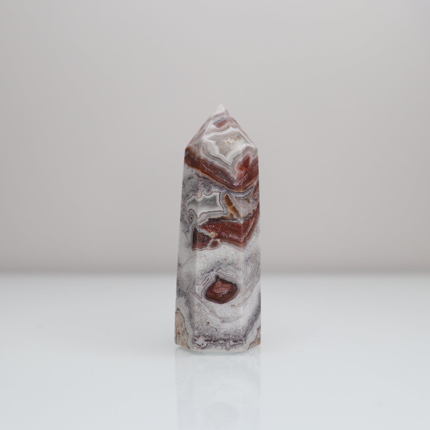 Crazy Lace Agate Tower 9