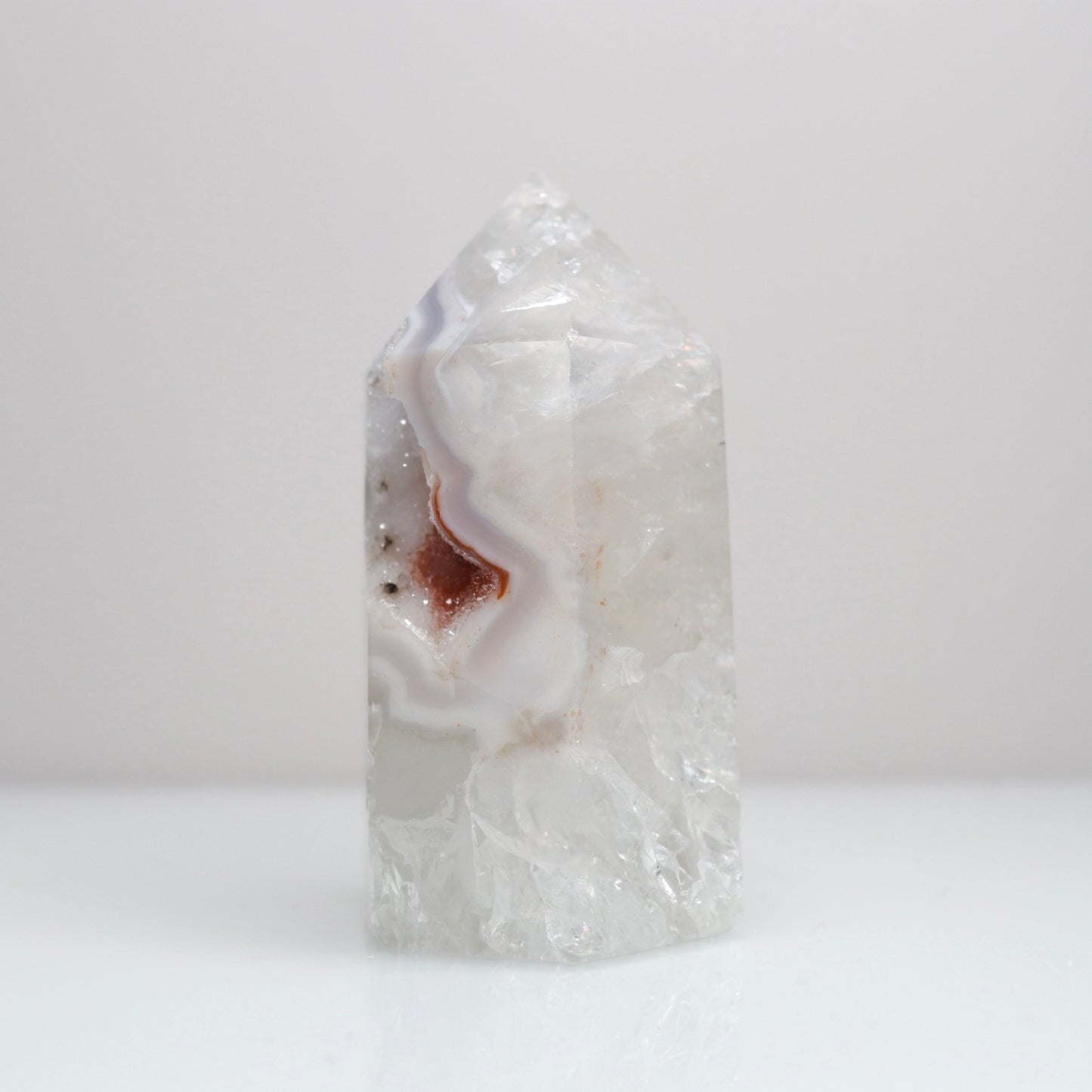 Druzy Agate Tower | 46*