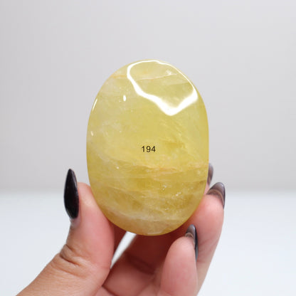 Citrine Palm Stone | 194 HTA