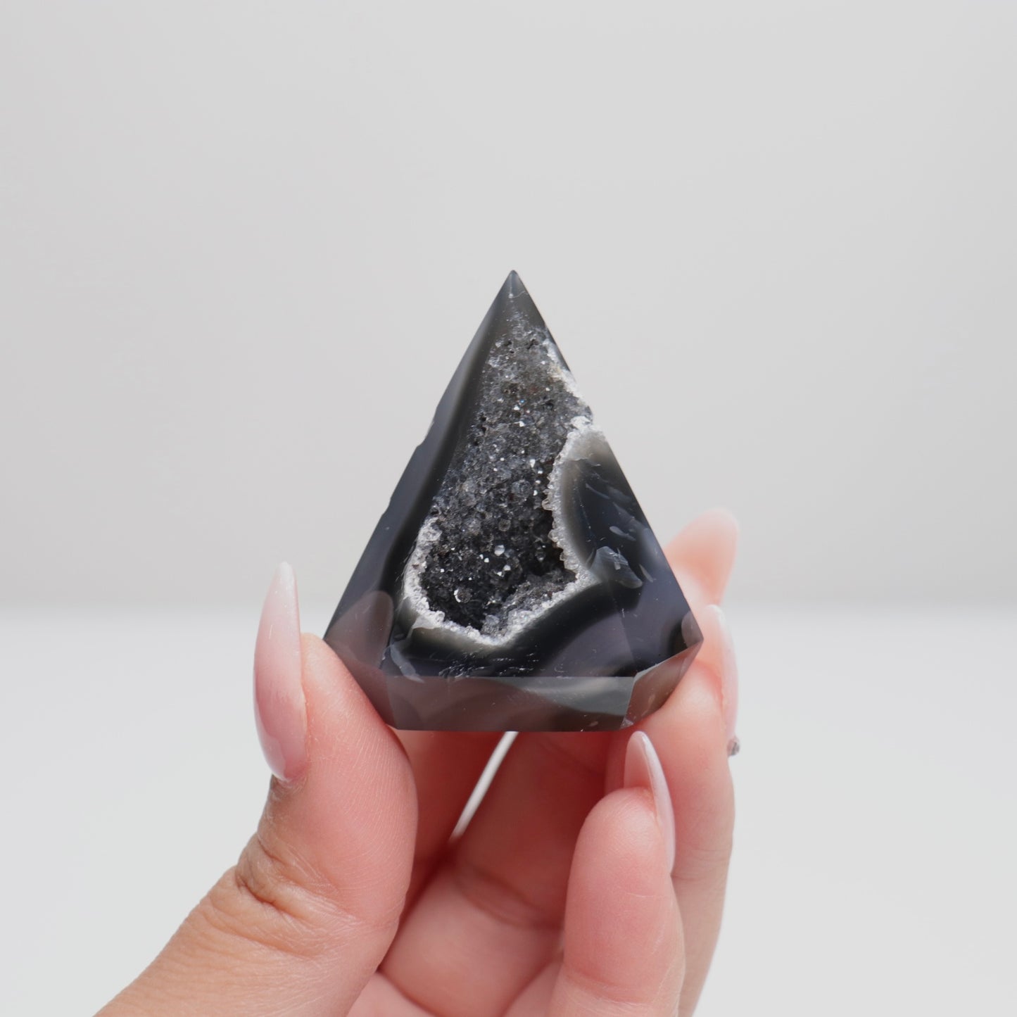 Druzy Agate Diamond 125