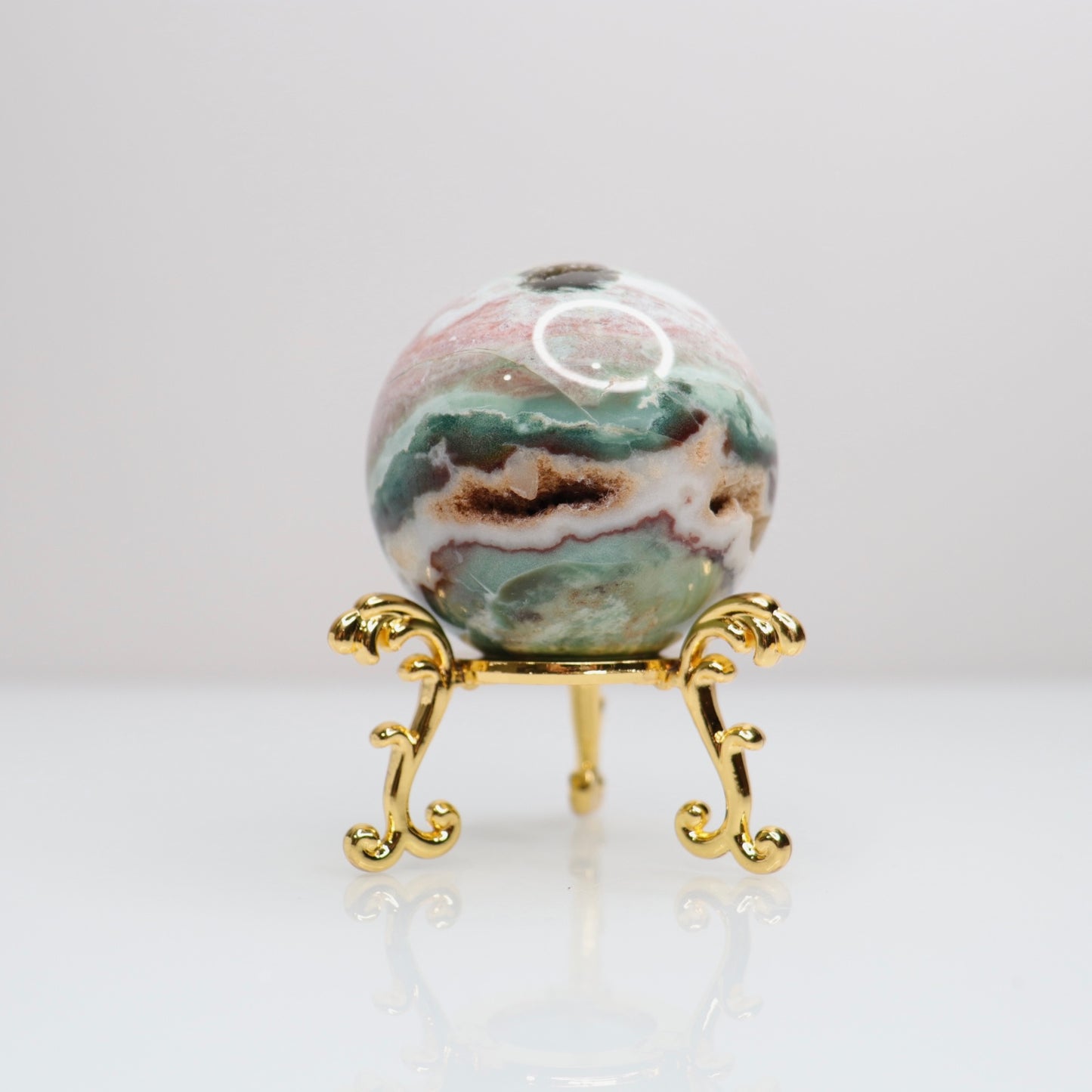 Unicorn Jasper Sphere 29