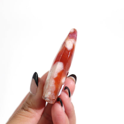 Carnelian x Flower Agate Freeform | 3