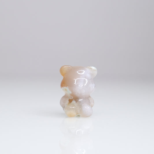 Flower Agate Mini Bear | 9