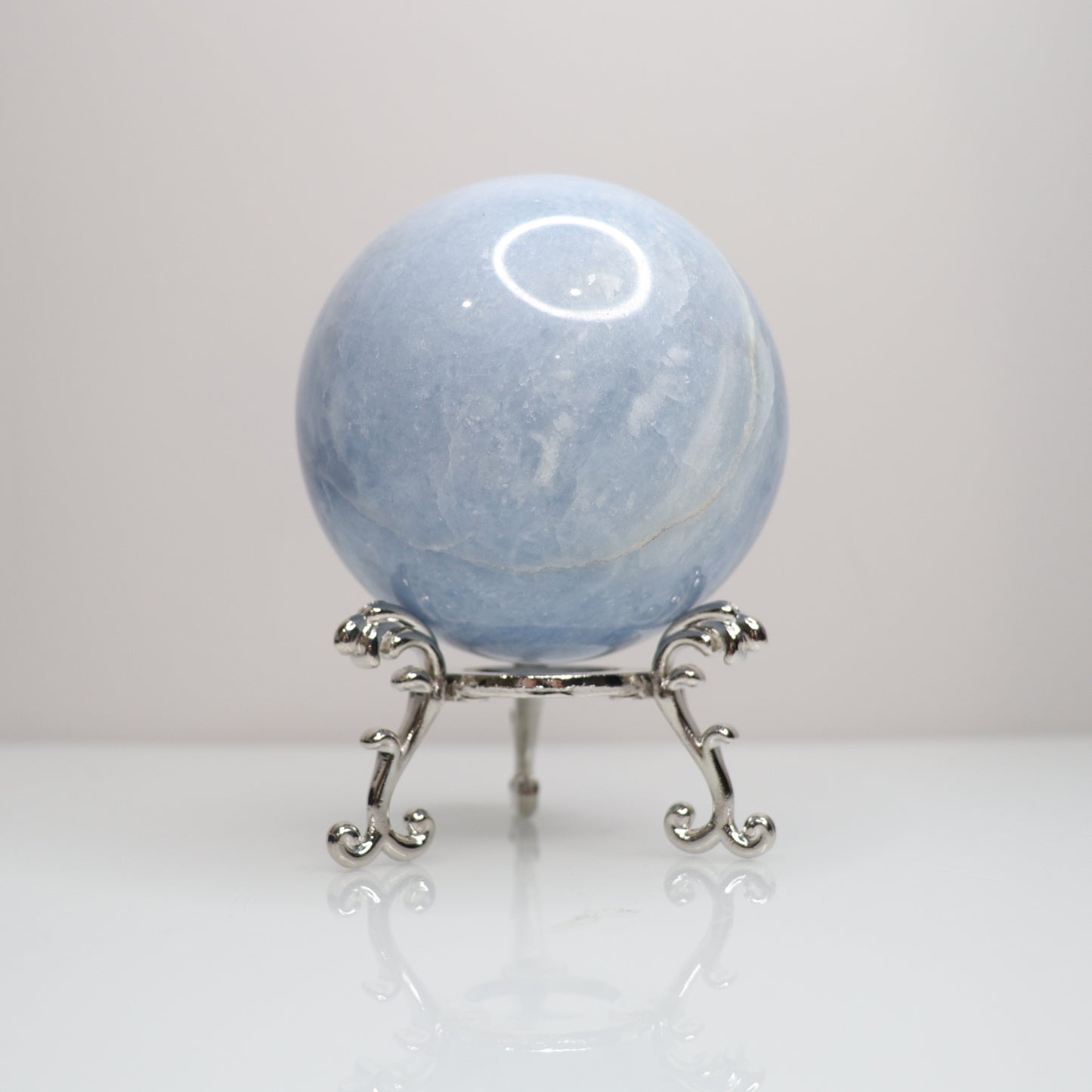 Blue Calcite Sphere