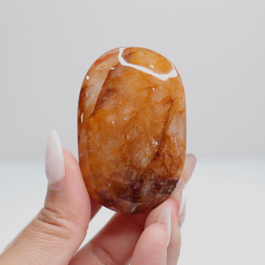 Golden Healer Palm Stone 21