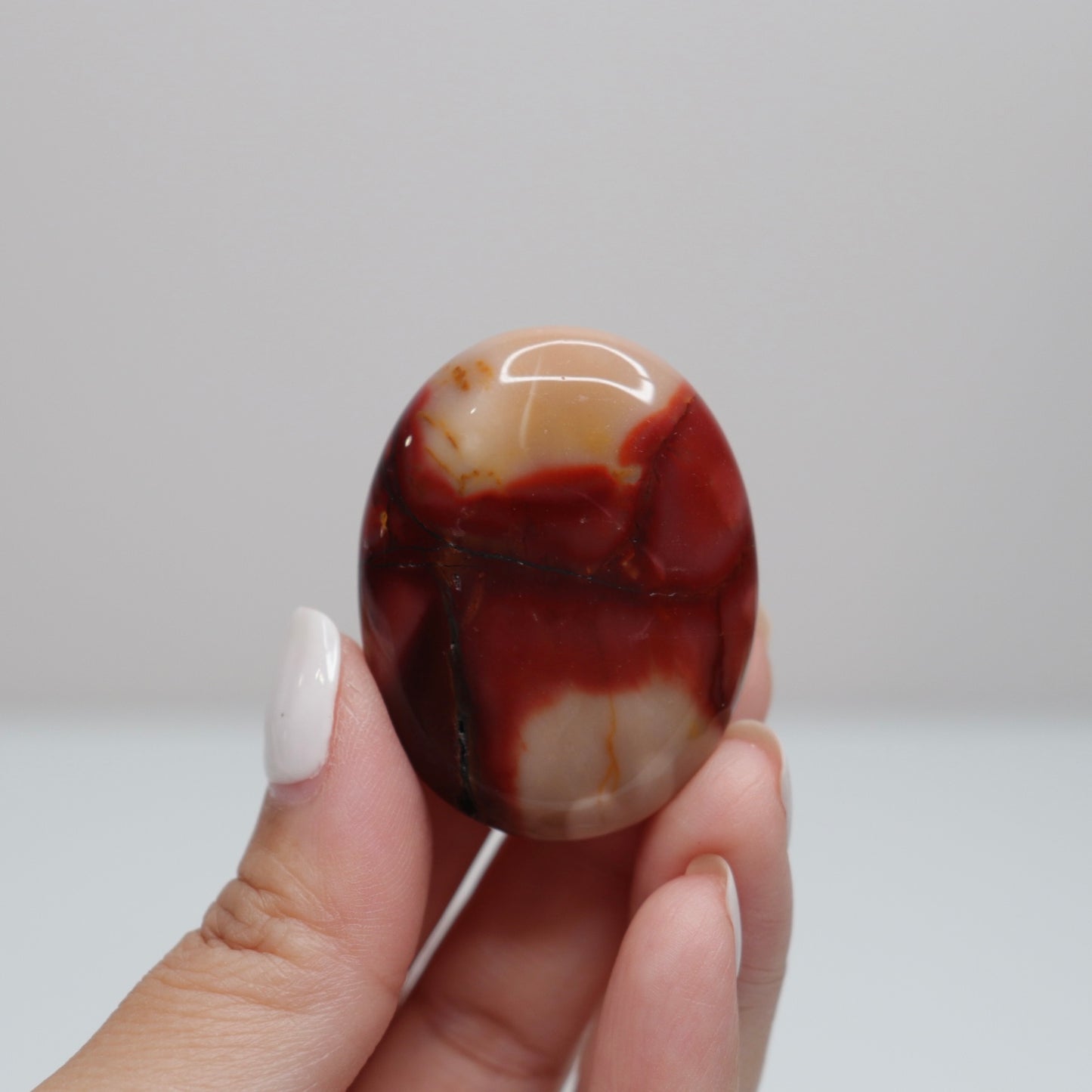Mookaite Palm Stone | E