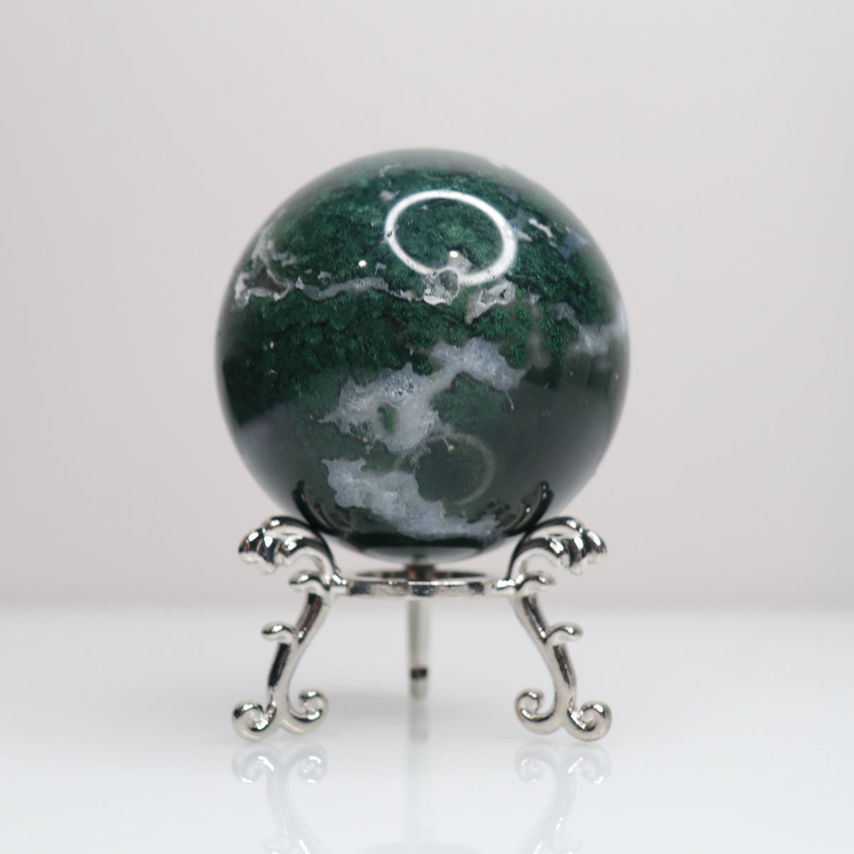 Moss Agate Sphere | 11