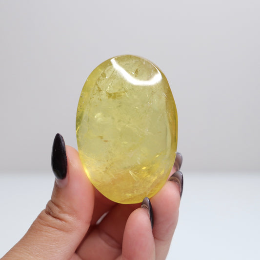 Citrine Palm Stone | 191 HTA