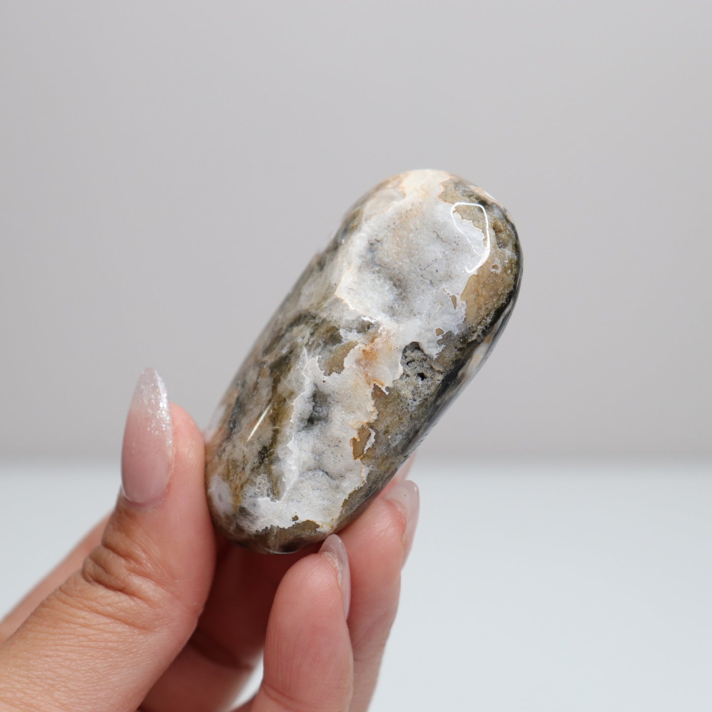Sea Jasper Palm Stone | R