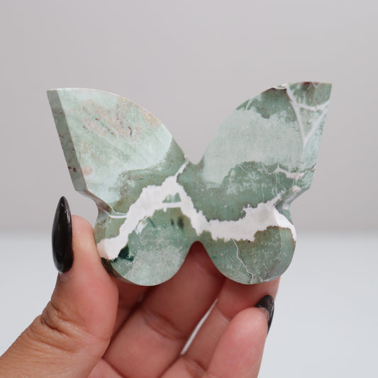 Green Sardonyx Butterly 4