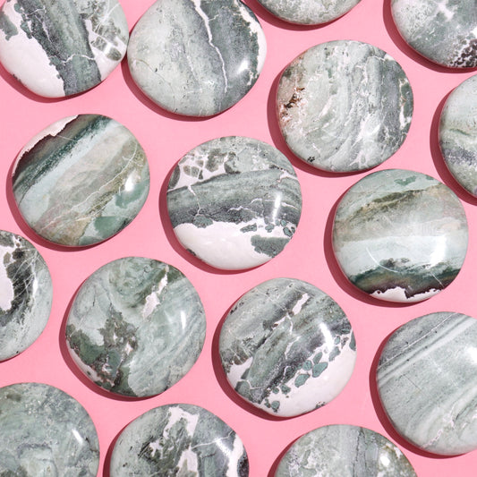Green Sardonyx Flat Stones