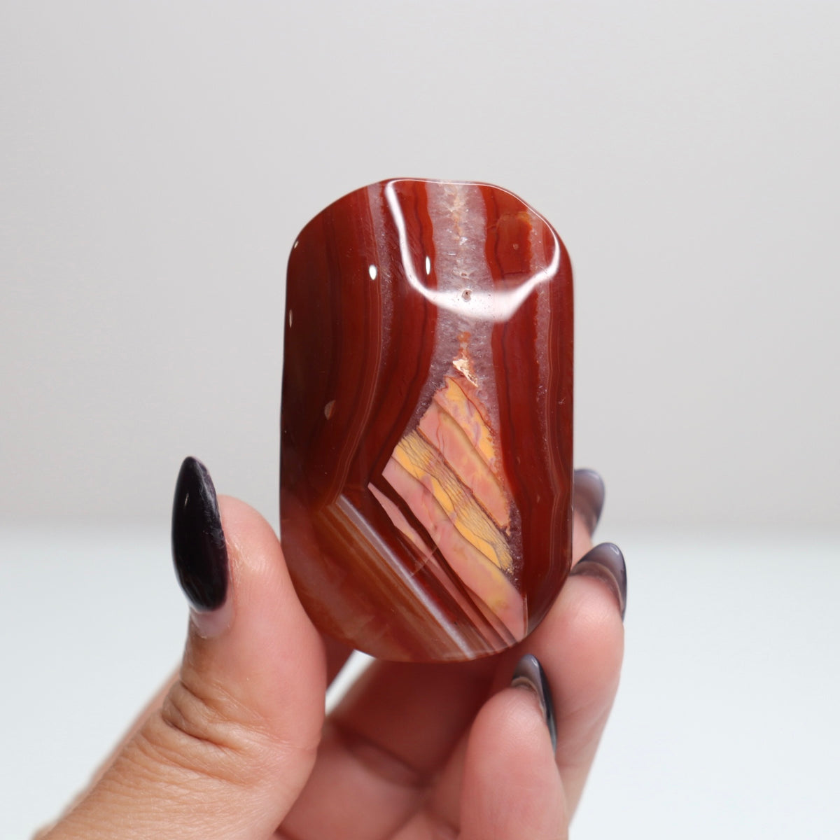 Carnelian Palm Stone | 129