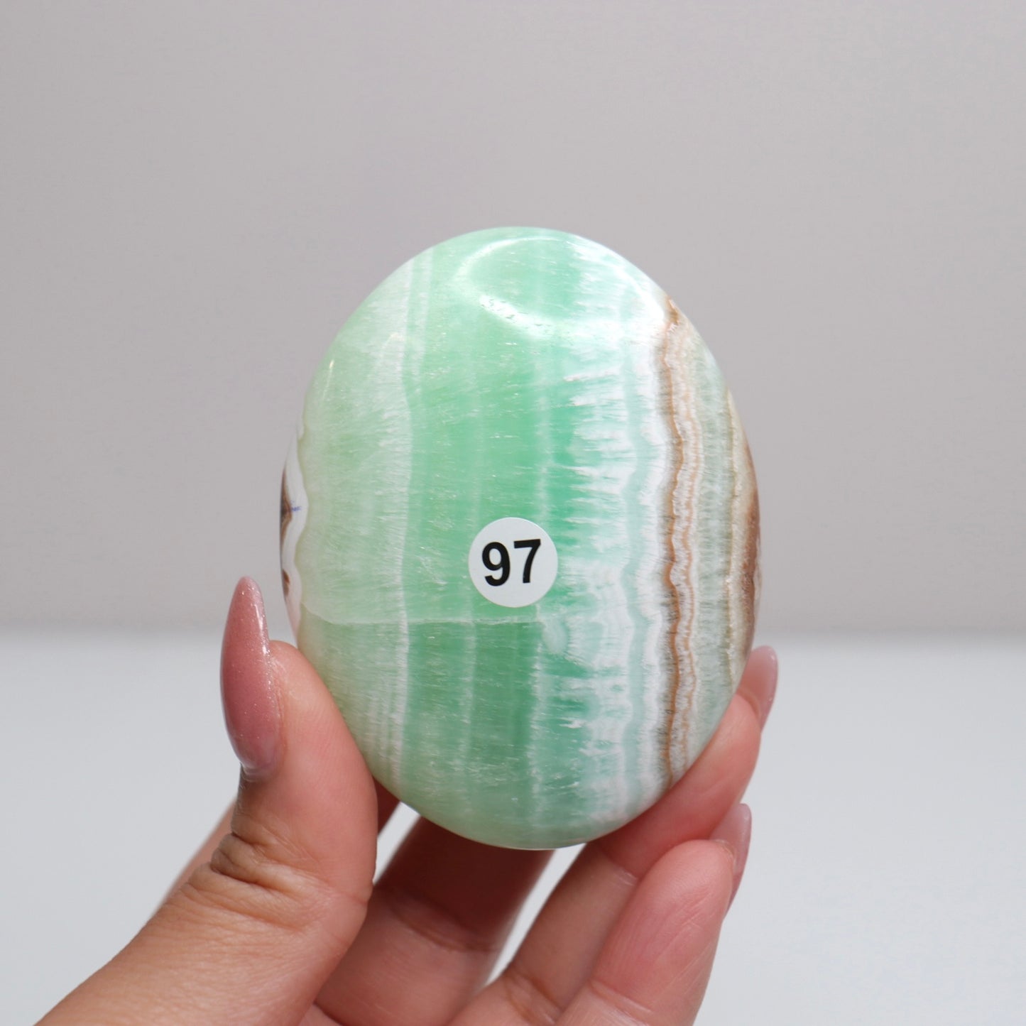 Caribbean Calcite Palm Stone | 97