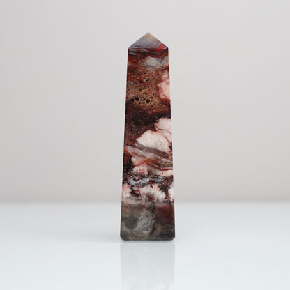 Mexican Lace Agate Tower 118