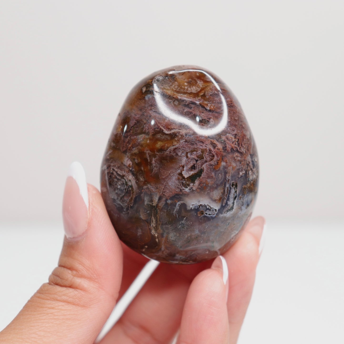 Ocean Jasper Palm Stone | A