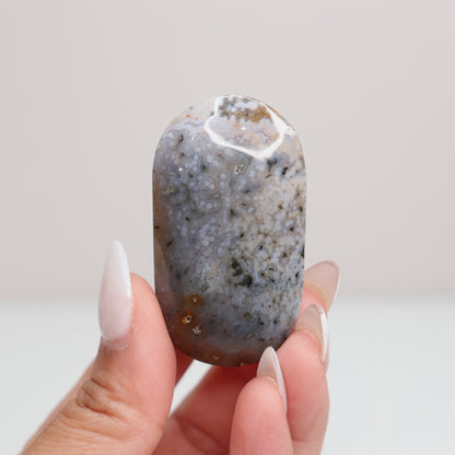 Sea Jasper Palm Stone | Q