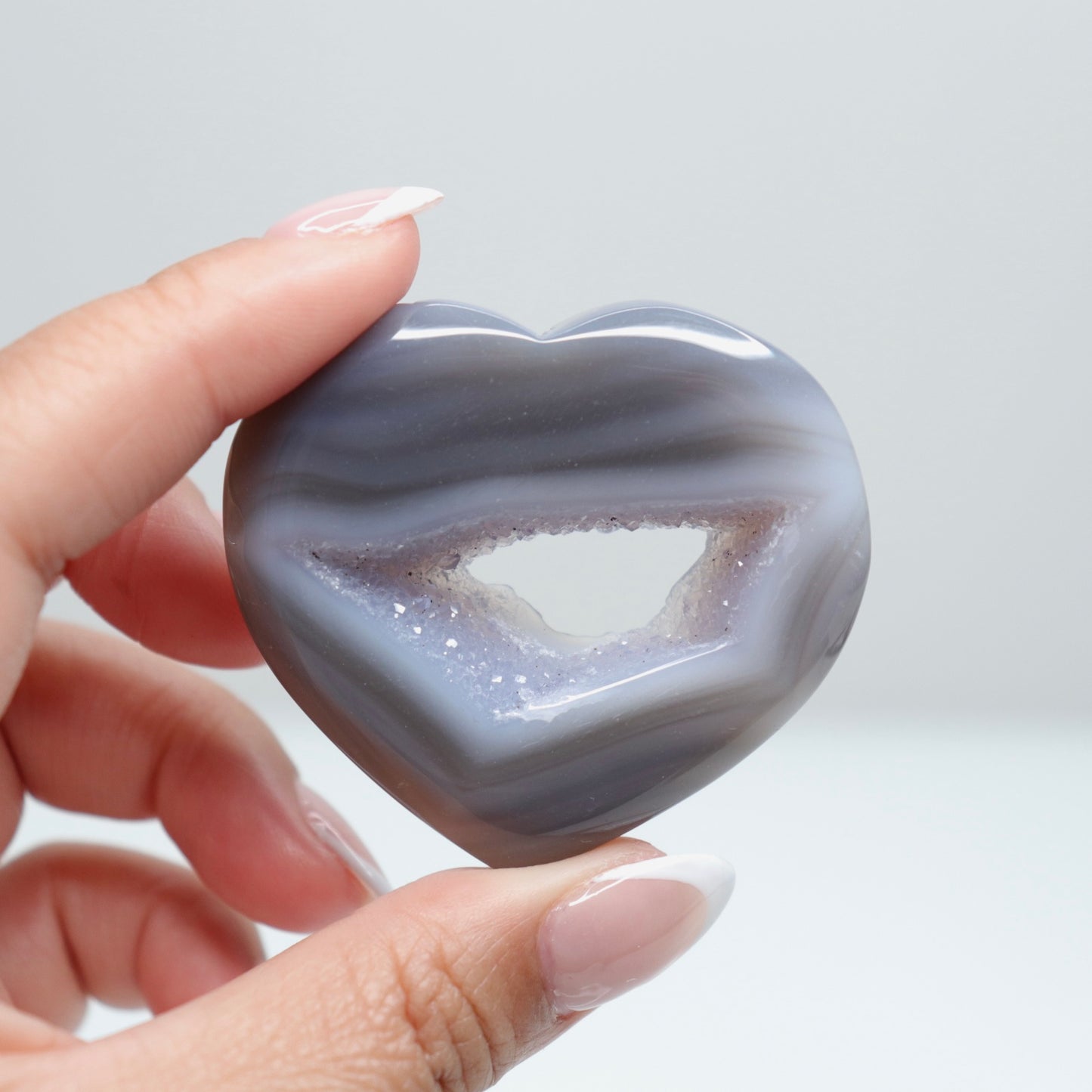 Druzy Agate Heart | 6