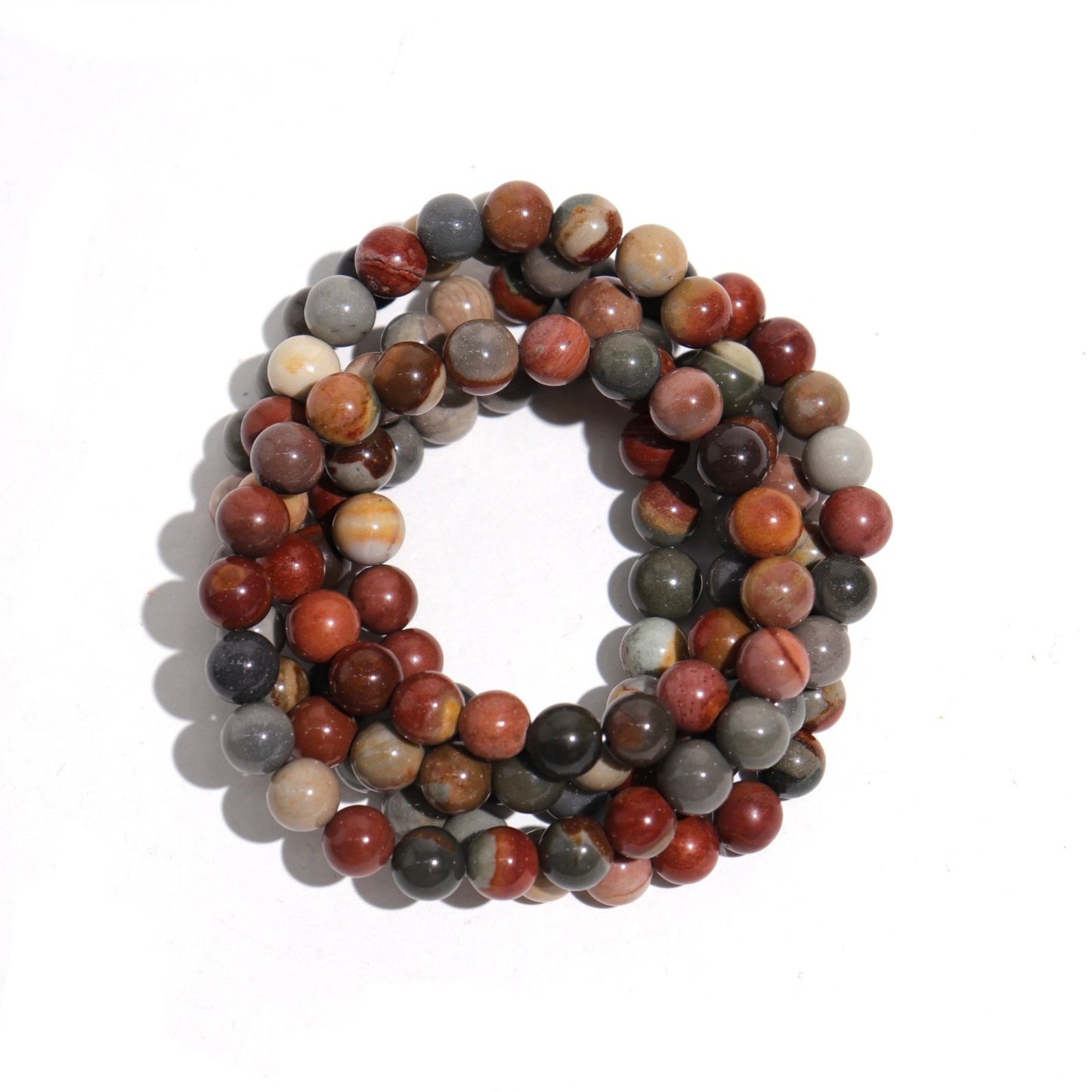 Polychrome Jasper Bracelets | 8mm
