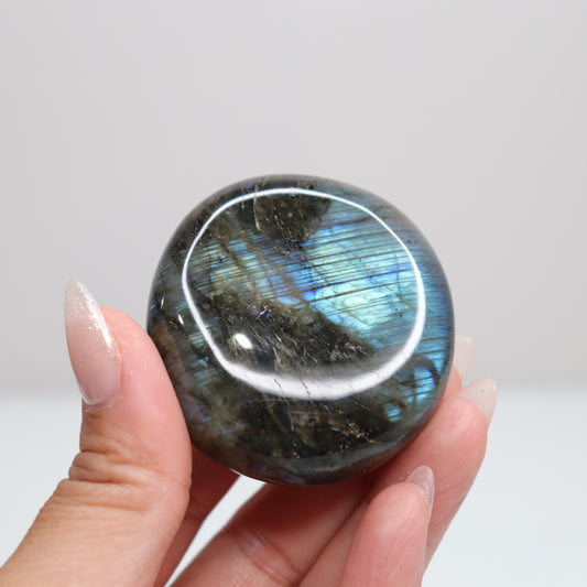 Labradorite Palm Stone 78