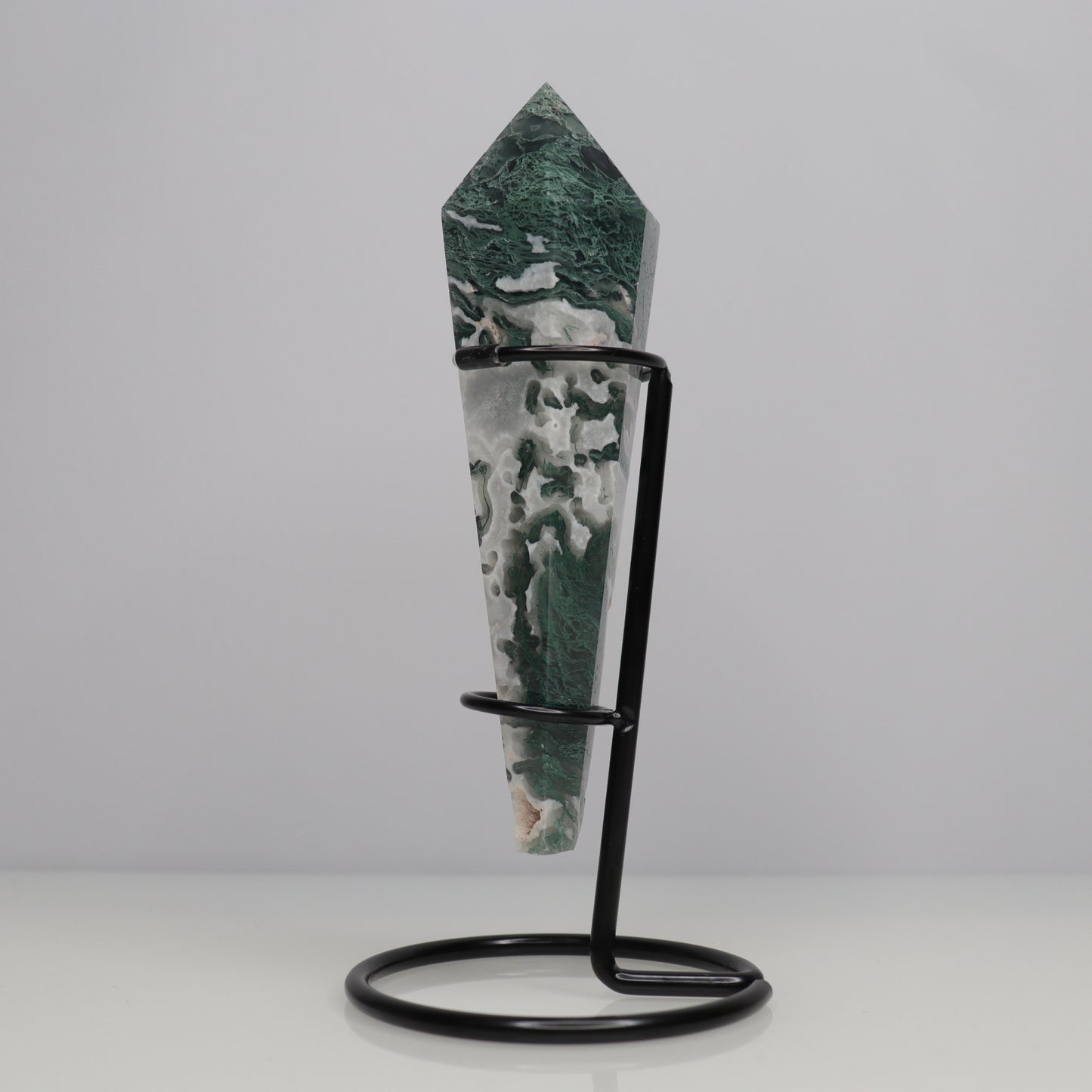Moss Agate Wand 5