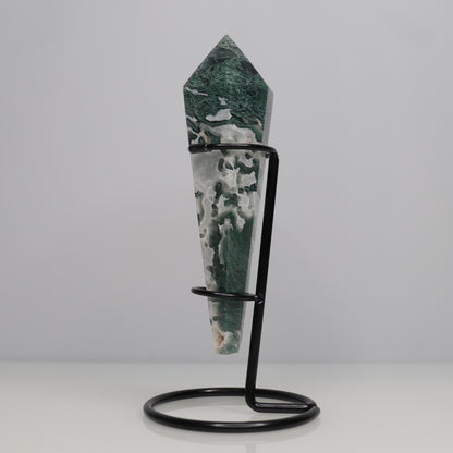 Moss Agate Wand 5