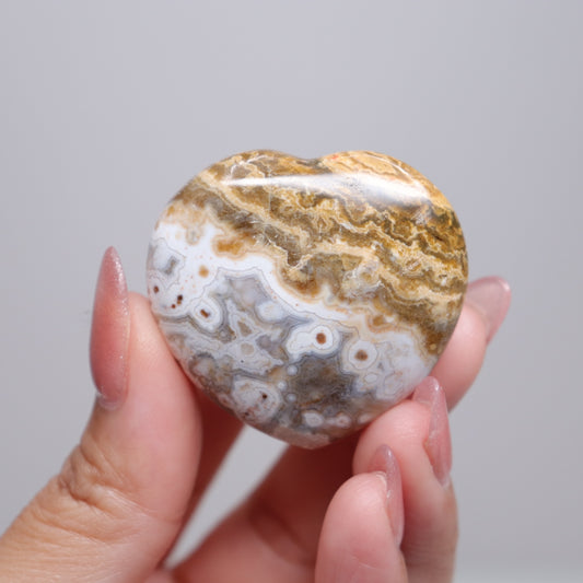 Ocean Jasper Heart | 8