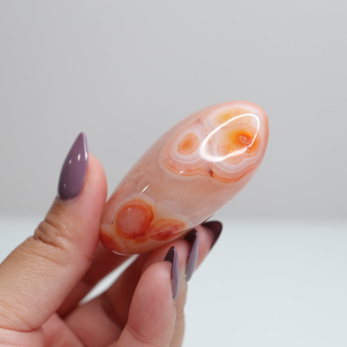 Carnelian Palm Stone 3