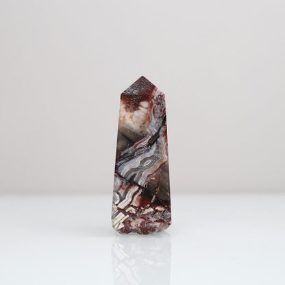 Mexican Lace Agate Tower 112