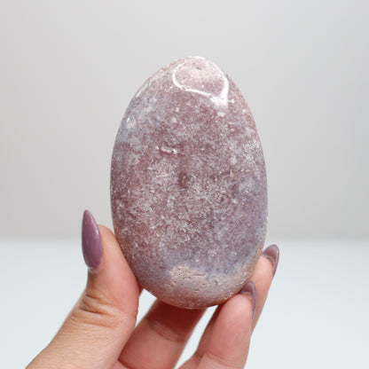 Pink Amethyst Palm Stone | 40