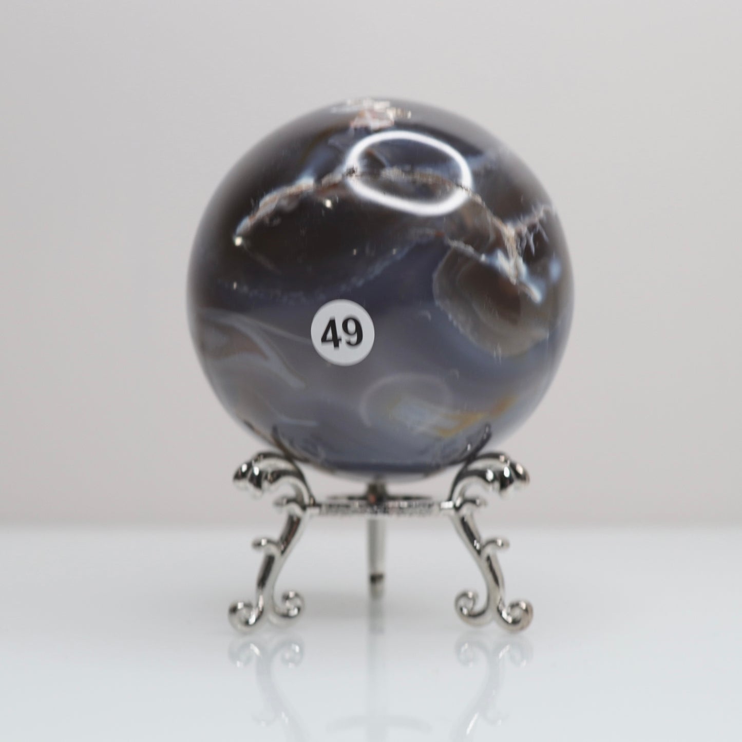 Orca Agate Sphere | 49